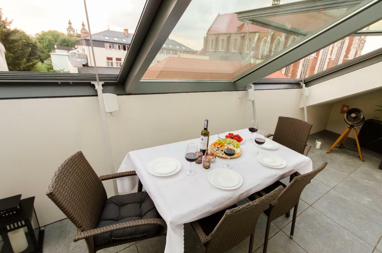 Central Penthouse With Terrace Krakow Ngoại thất bức ảnh